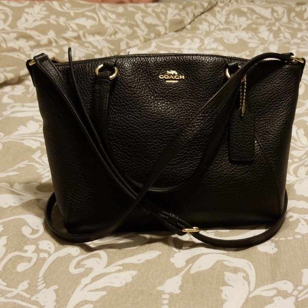 Authentic coach cross body purse